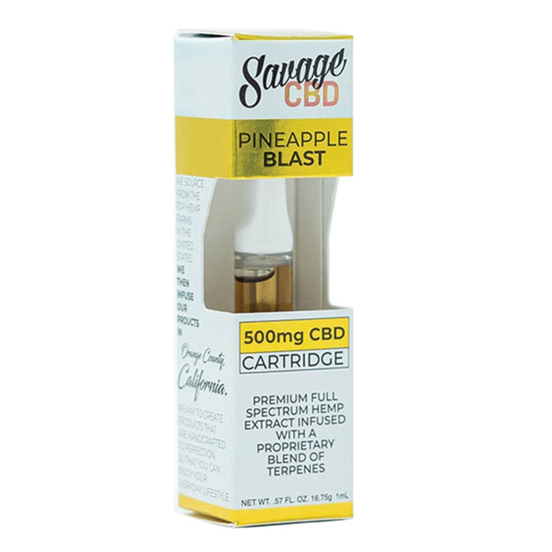 Savage CBD Cartridge 500mg