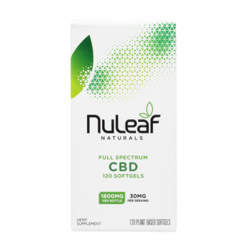 NuLeaf Naturals Full Spectrum CBD SOFTGEL