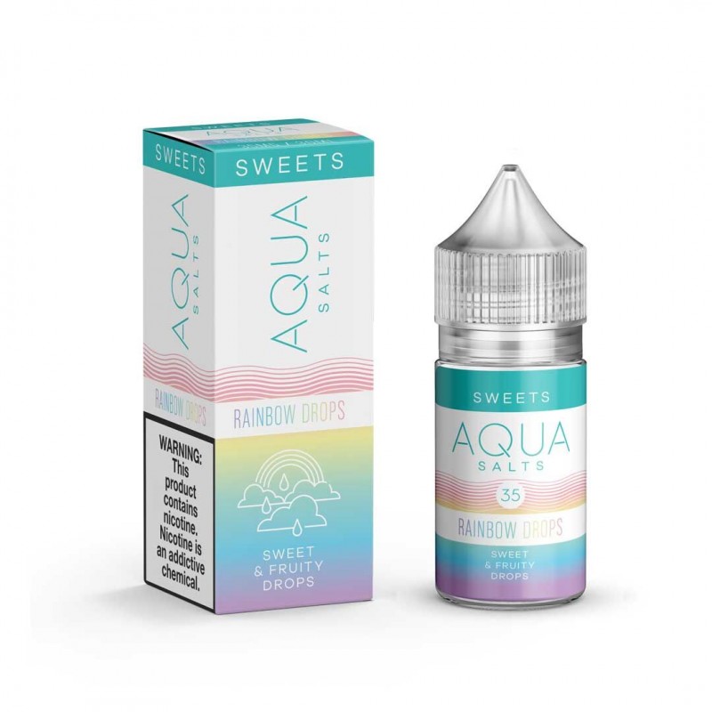 Aqua Salts Rainbow Drops E-Juice 30ml