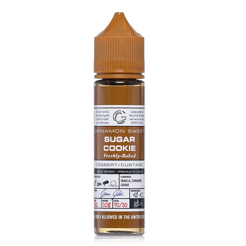 Glas Vapor Sugar Cookie - Basix Series E-juice 60ml