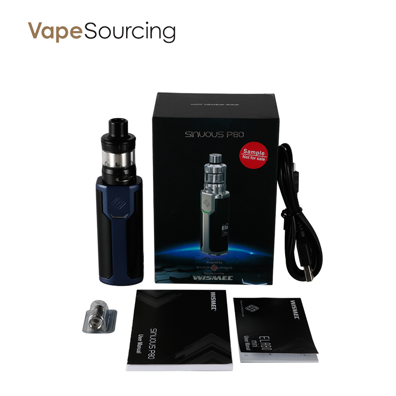 Wismec SINUOUS P80 With Elabo Mini TC Full Kit