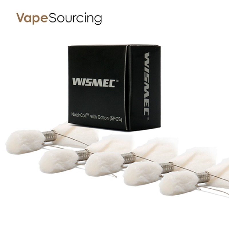 Wismec Theorem RTA Notch Coil(5pcs)