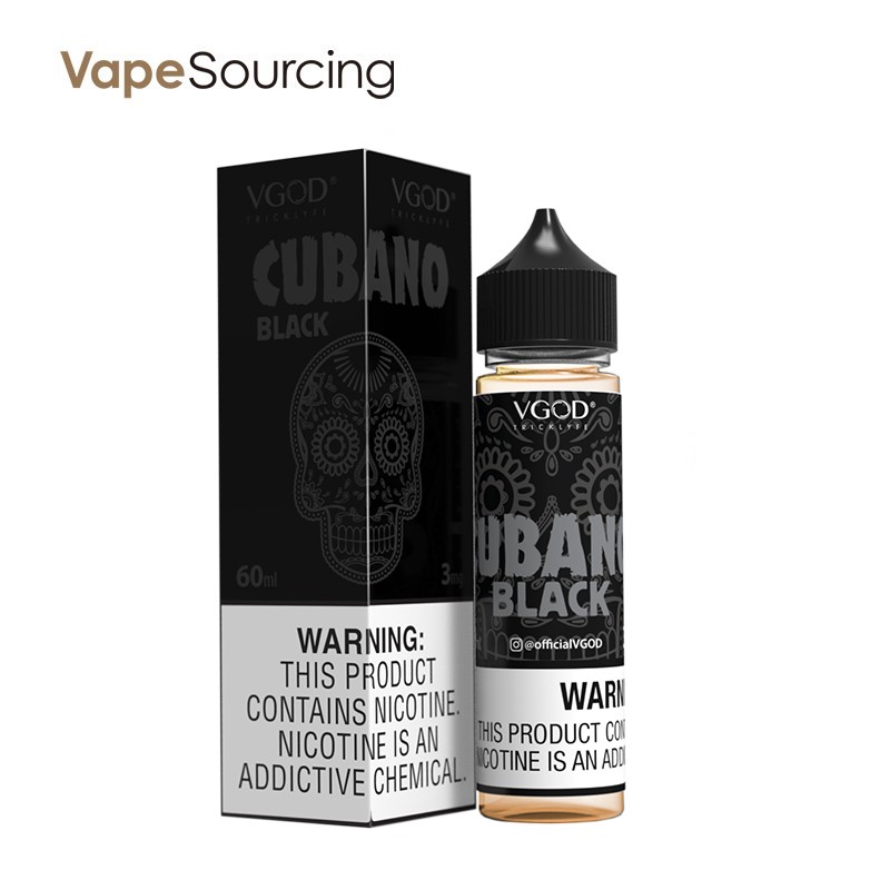 VGOD Cubano Black E-Juice 60ml/30ml(U.S.A. Warehou...