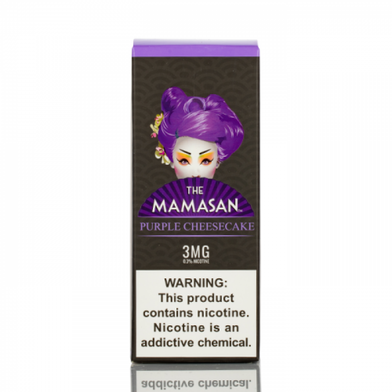 The Mamasan Purple Cheesecake E-juice 100ml