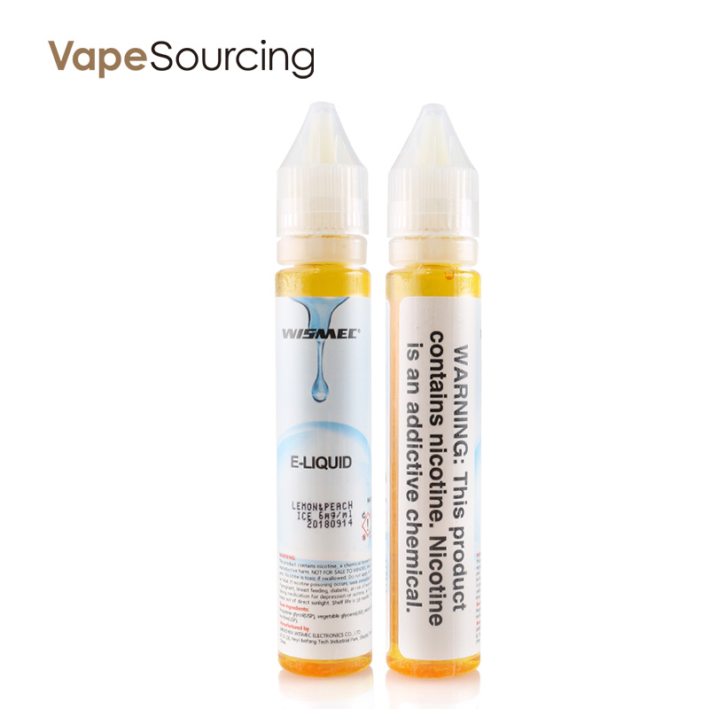 Wismec Lemon Peach Ice E-Juice