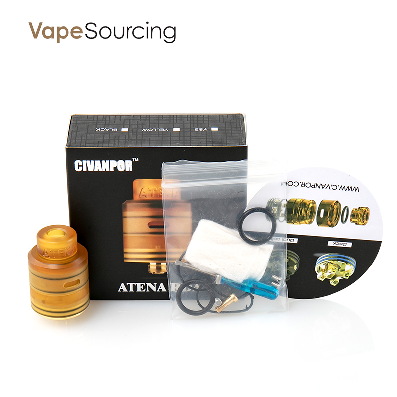 Civanpor Atena RDA 24mm Rebuildable Dripping Atomizer