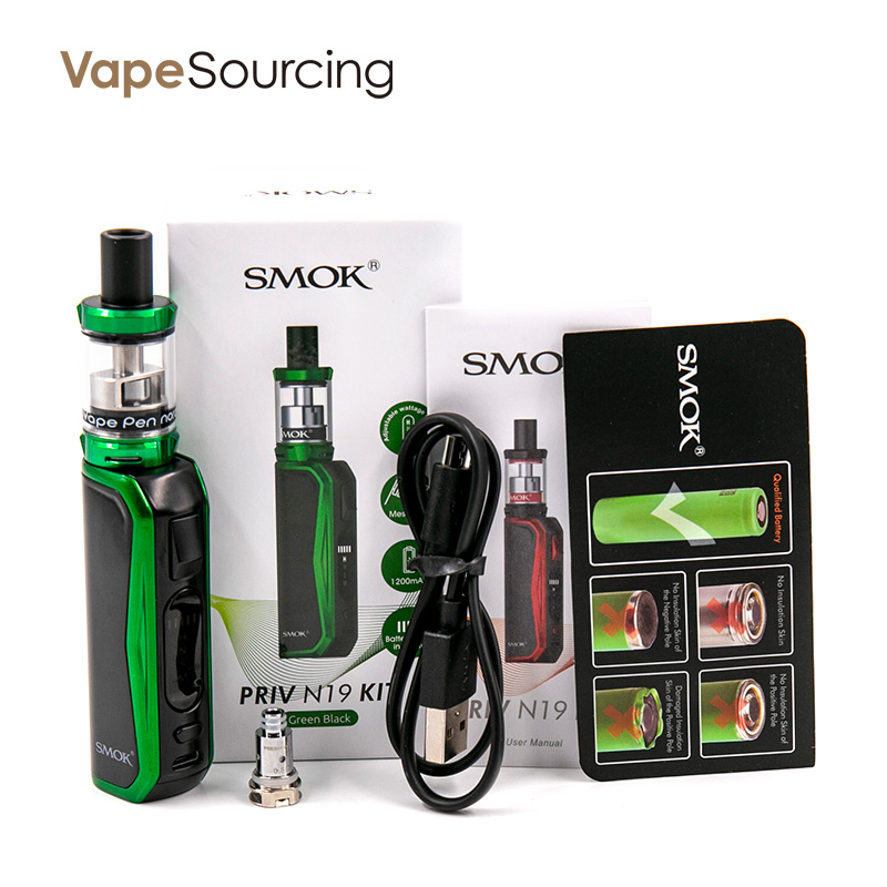 SMOK PRIV N19 Kit 30W with Nord 19 Tank 1200mAh