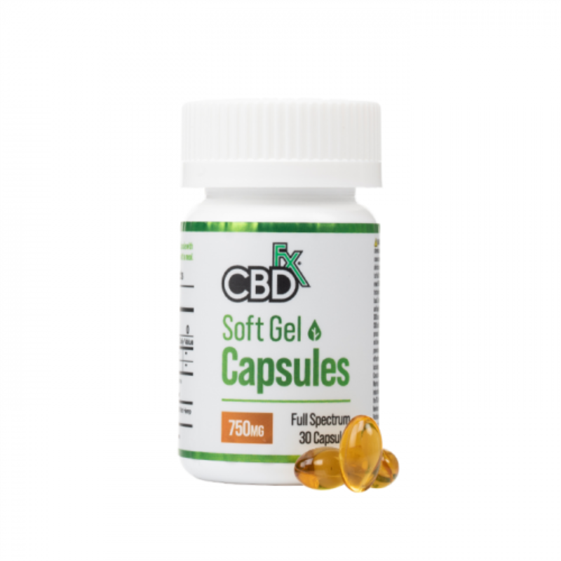 CBDfx Full Spectrum CBD Softgel Capsules