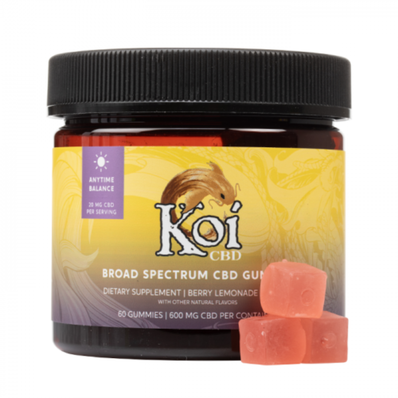 Koi CBD Anytime Balance Broad Spectrum CBD Gummies