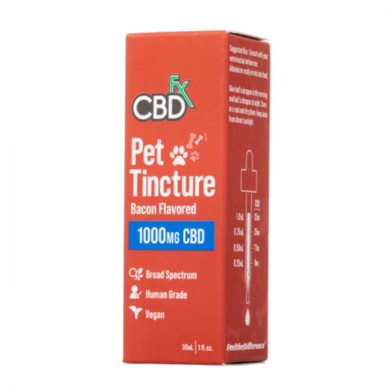 CBDfx Broad Spectrum CBD Oil Tincture For Pets