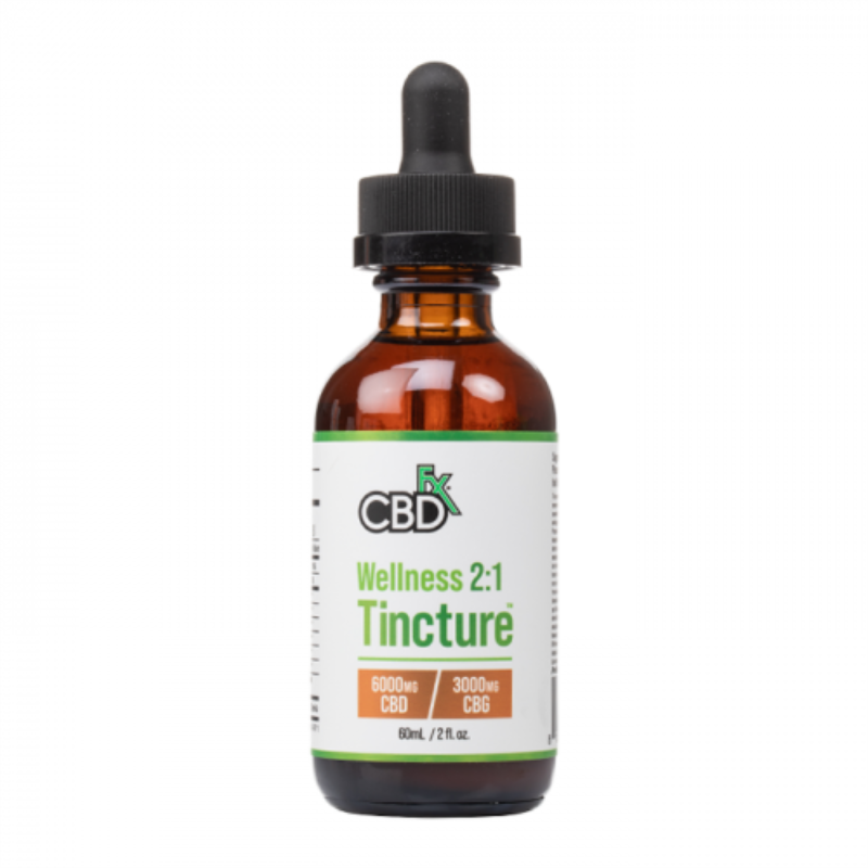 CBDfx CBD + CBG Oil Full Spectrum Wellness Tincture