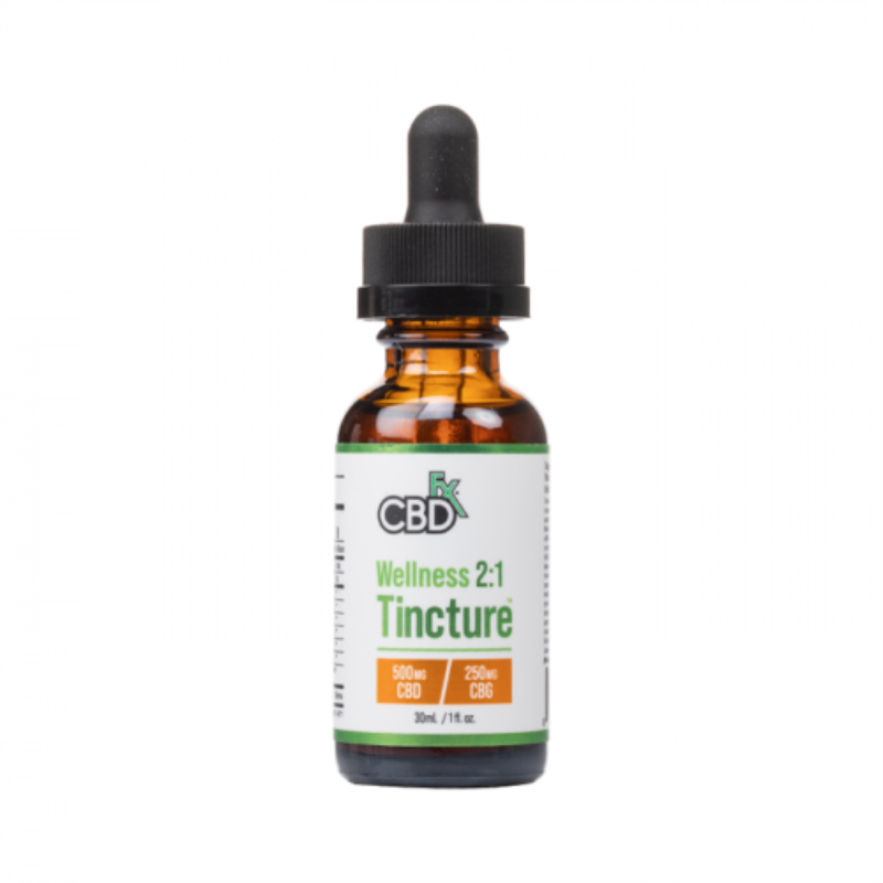 CBDfx CBD + CBG Oil Full Spectrum Wellness Tincture