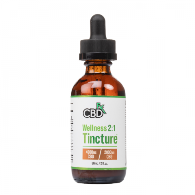 CBDfx CBD + CBG Oil Full Spectrum Wellness Tincture