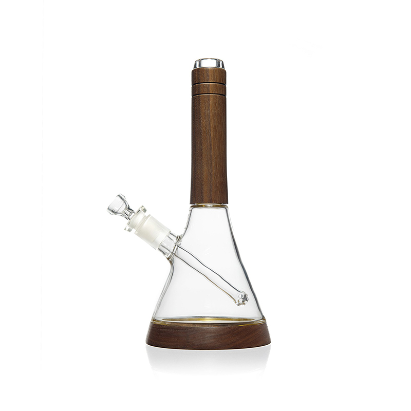 Marley Natural Glass & Walnut Water Pipe