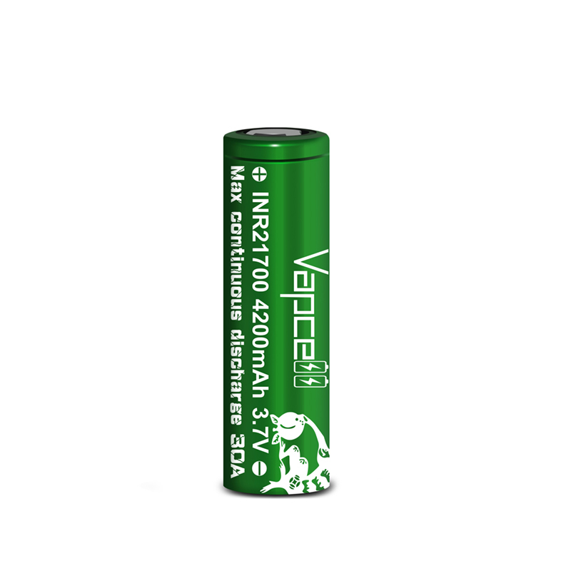 Vapcell INR21700 Battery 4200mAh 3.7V 30A