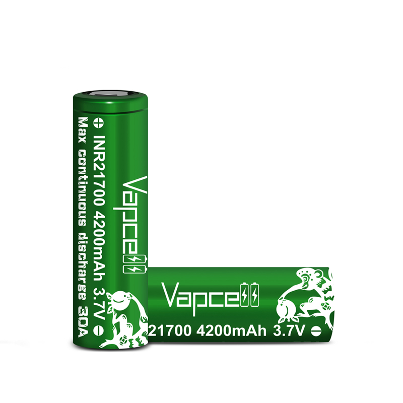 Vapcell INR21700 Battery 4200mAh 3.7V 30A