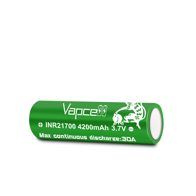 Vapcell INR21700 Battery 4200mAh 3.7V 30A