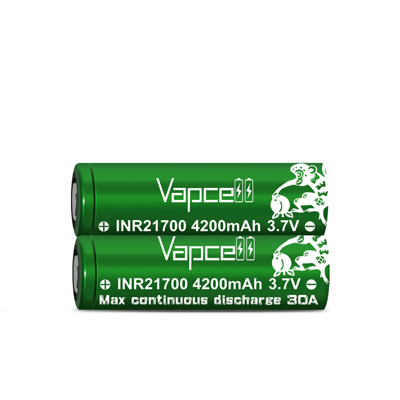 Vapcell INR21700 Battery 4200mAh 3.7V 30A