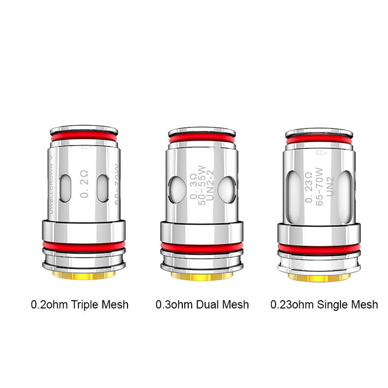 Uwell Crown 5 V Replacement Mesh Coil (4pcs/pack)