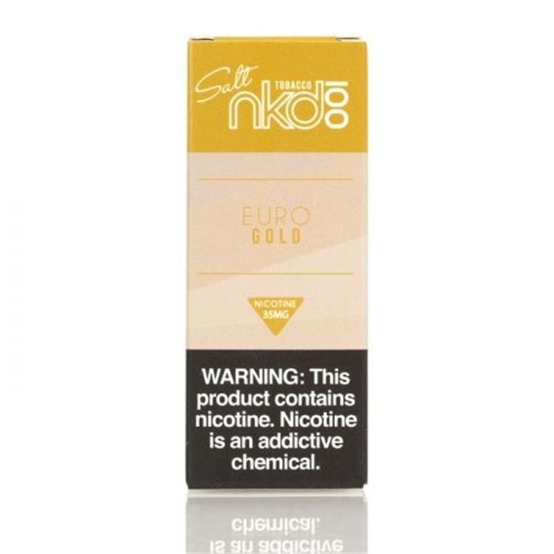 NKD 100 Salt Euro Gold E-juice 30ml