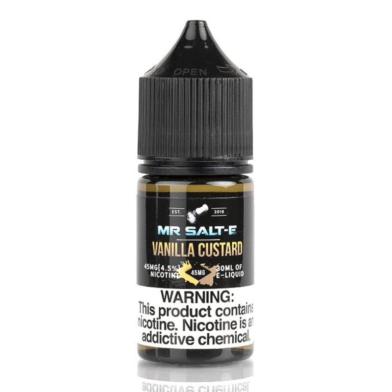 Mr Salt E Vanilla Custard E-juice 30ml