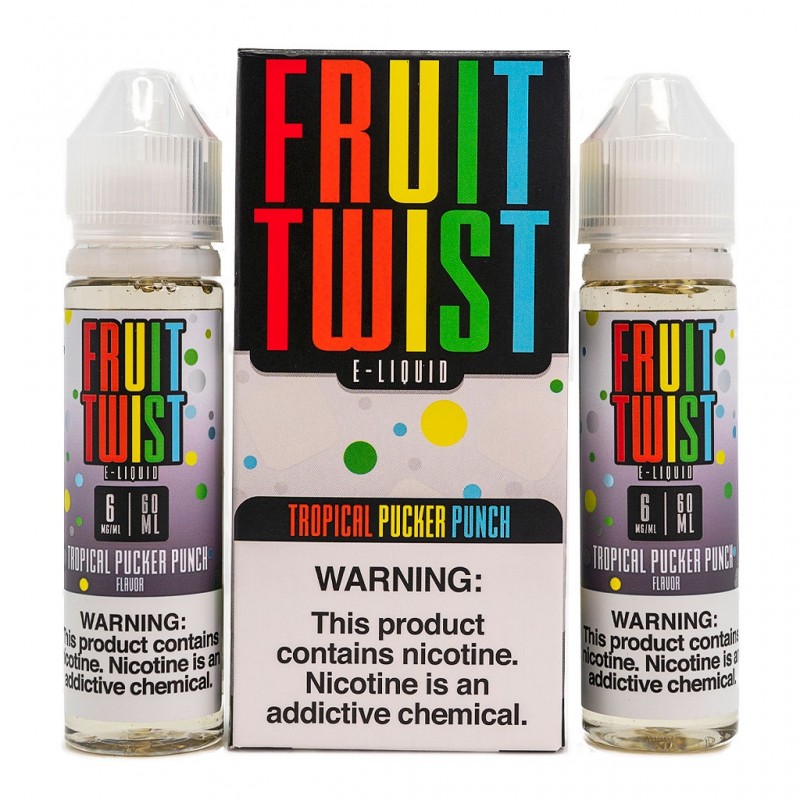 Fruit Twist Tropical Pucker E-juice 120ml