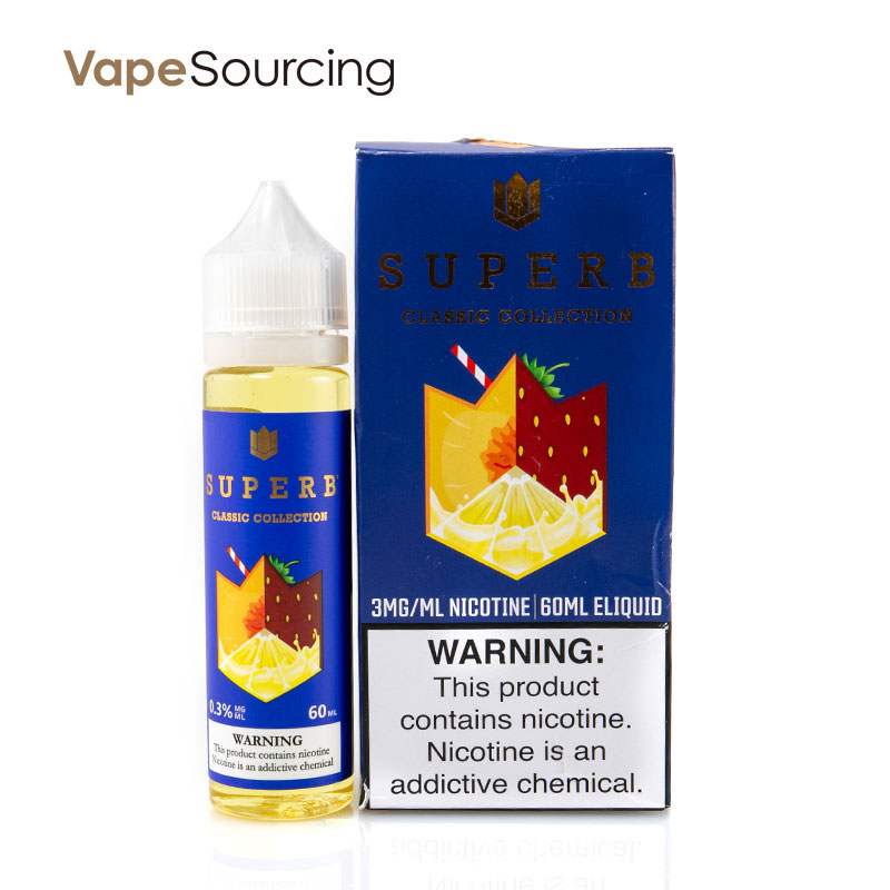 Superb Classic Collection Peachberry Lemonade E-Juice 60ml