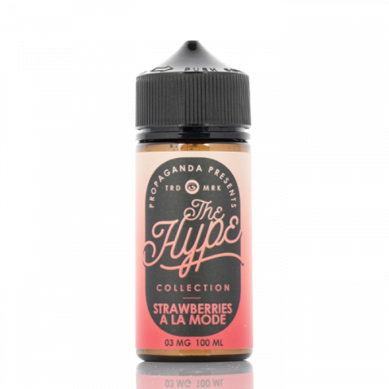 Propaganda The Hype Collection Strawberries A La Mode E-juice 100ml