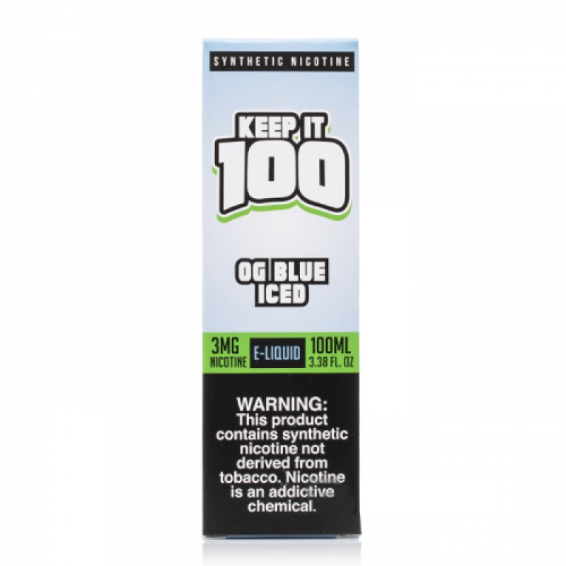 Keep It 100 OG Blue ICED E-juice 100ml