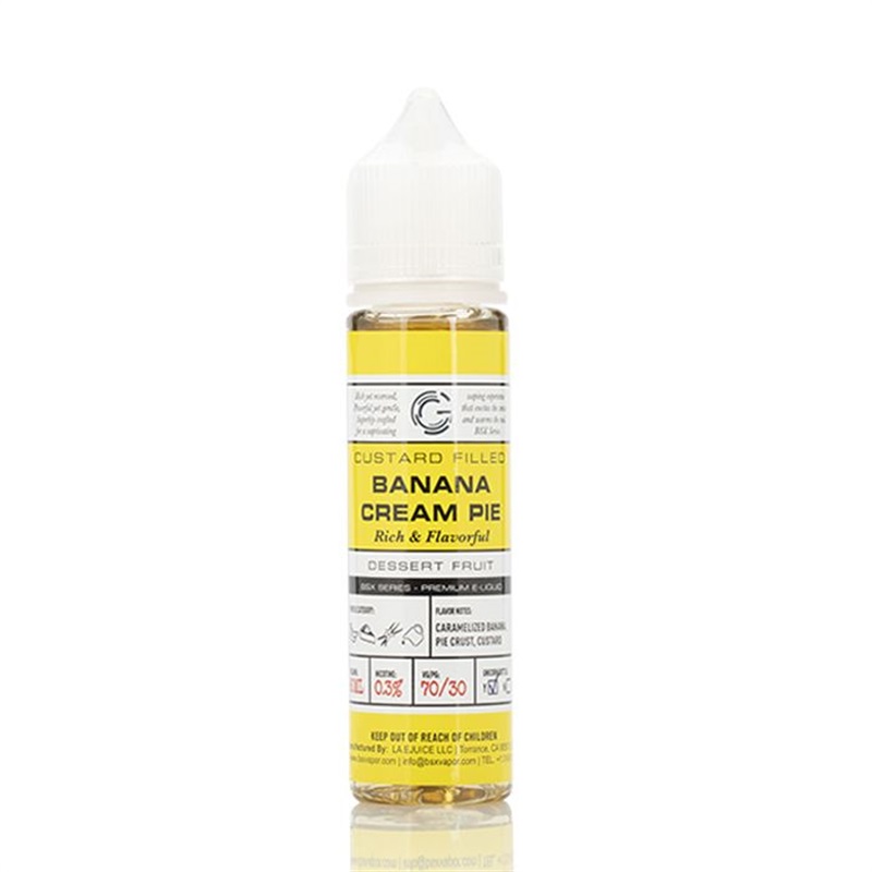 Glas Vapor Banana Cream Pie - Basix Series E-juice 60ml