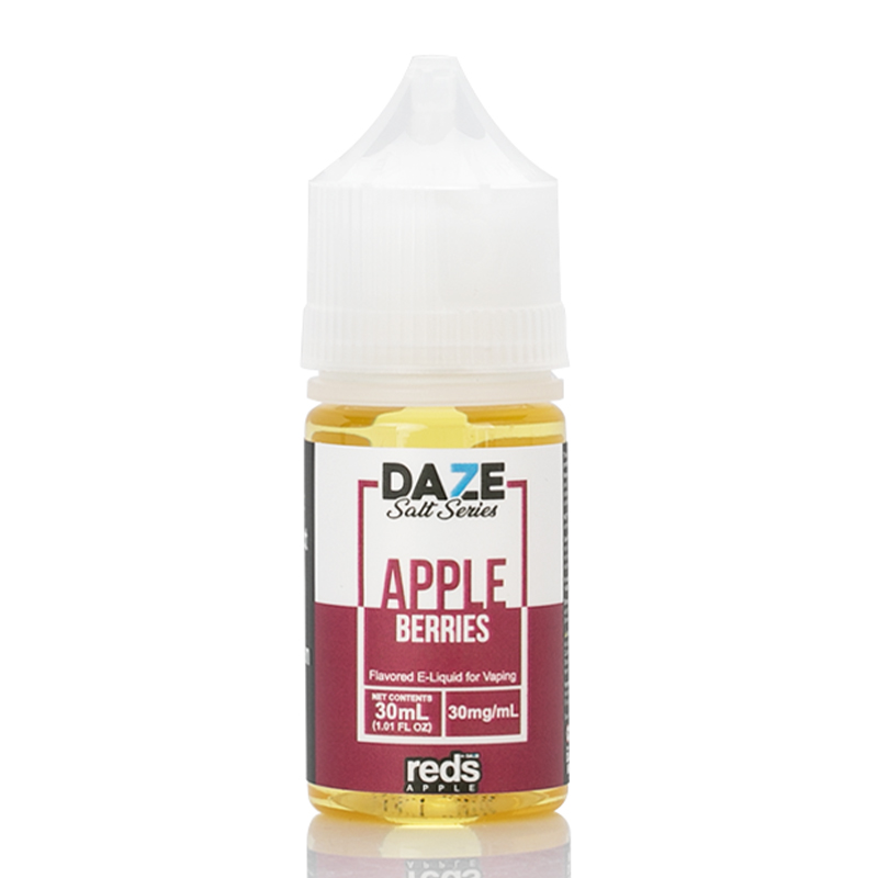 Vape 7 Daze Salt Series Berries Reds Apple E-Juice 30ml