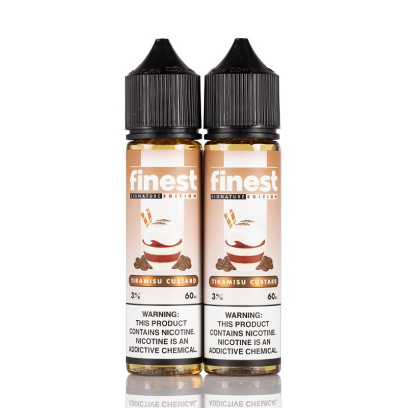 The Finest Signature Edition Tiramisu Custard E-juice 120ml