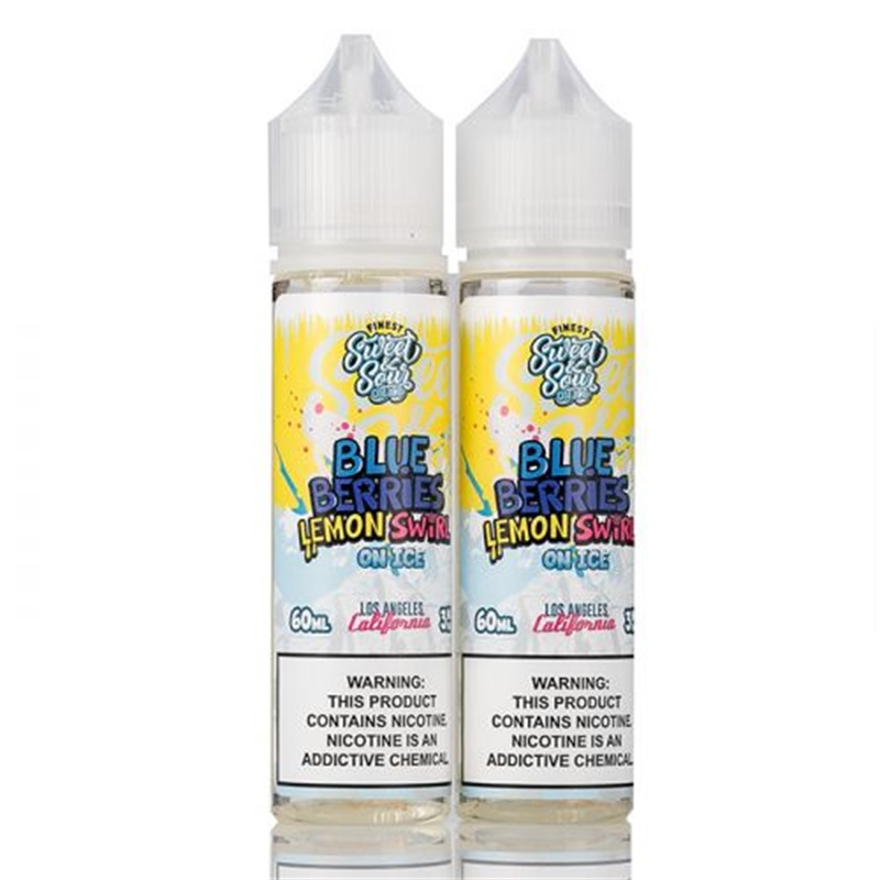 The Finest Sweet & Sour Blue-Berries Lemon Swirl on ICE E-juice 120ml