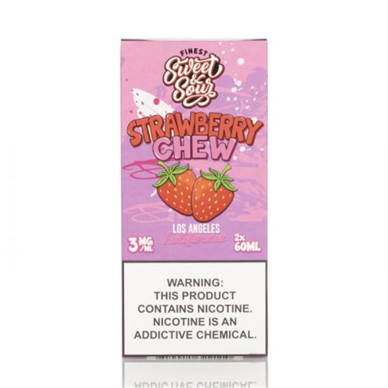 The Finest Sweet & Sour Strawberry Chew E-juice 120ml