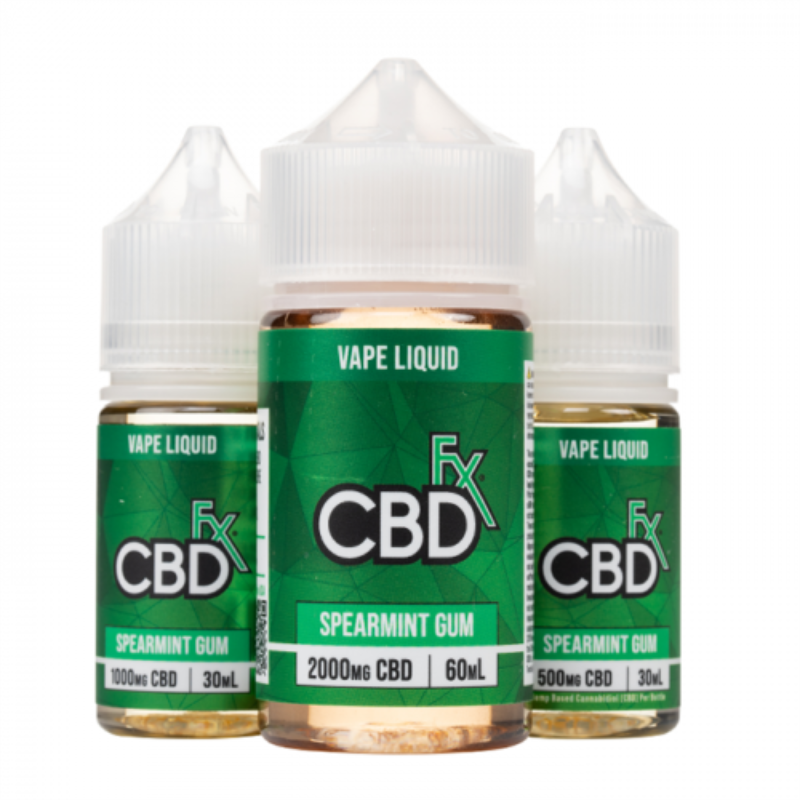 CBDfx Spearmint Gum Vape Series CBD E-juice 30ml