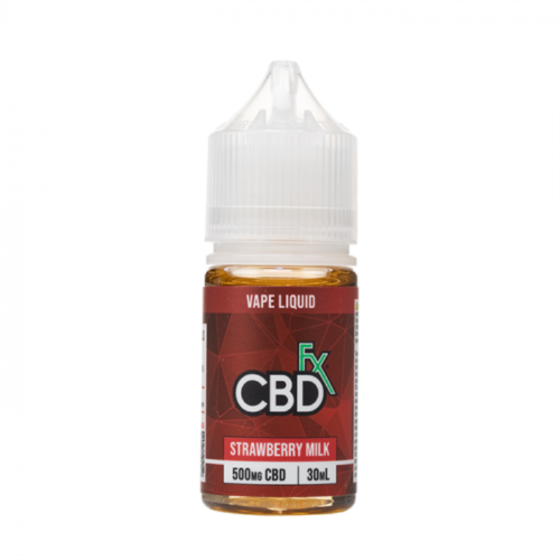 CBDfx Strawberry Milk Vape Series CBD E-juice 30ml