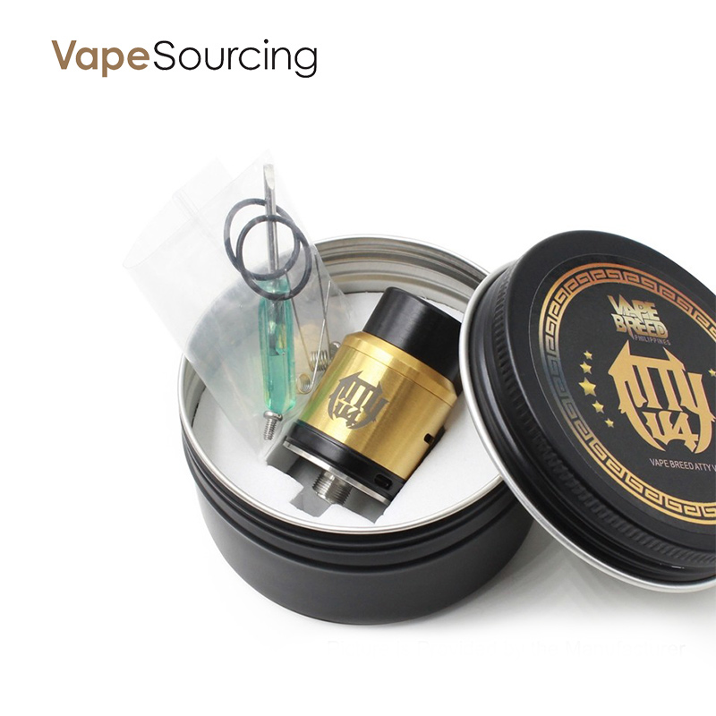 Vape Breed Atty V4 Style RDA Rebuildable Dripping Atomizer