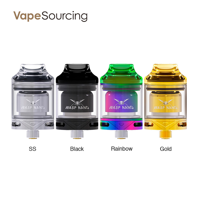 Oumier Wasp Nano RTA 23mm 2ml Rebuildable Tank Atomizer