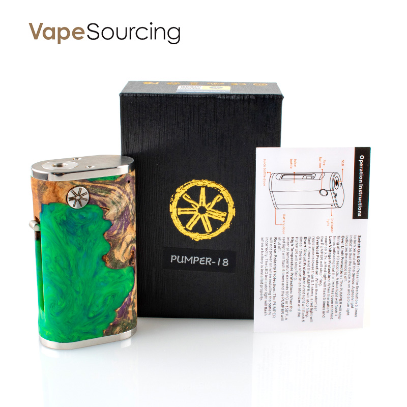 Asmodus Pumper-18 BF Squonk Box Mod