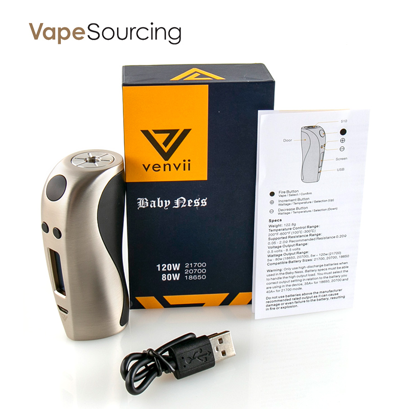 Venvii Baby Ness TC Box MOD 120W