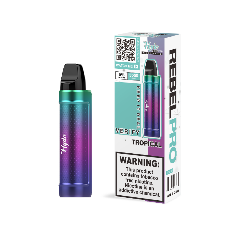 Hyde Rebel Pro Rechargeable Disposable Kit 5000 Puffs 600mAh