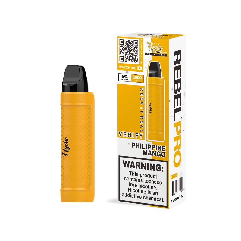 Hyde Rebel Pro Rechargeable Disposable Kit 5000 Puffs 600mAh