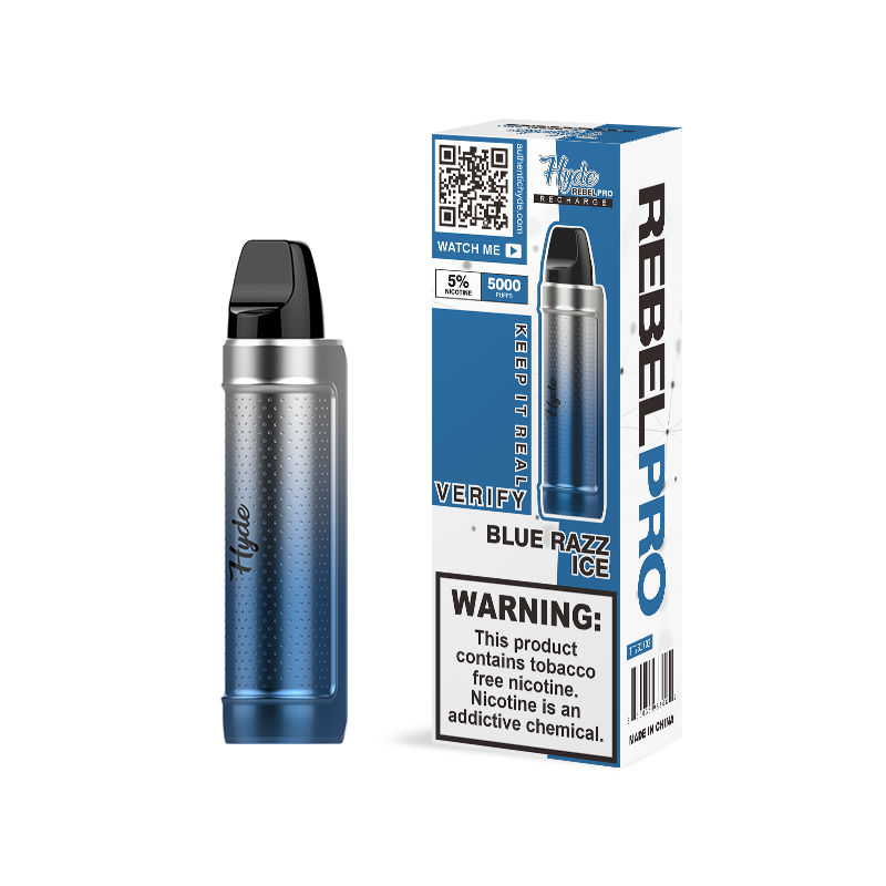 Hyde Rebel Pro Rechargeable Disposable Kit 5000 Puffs 600mAh