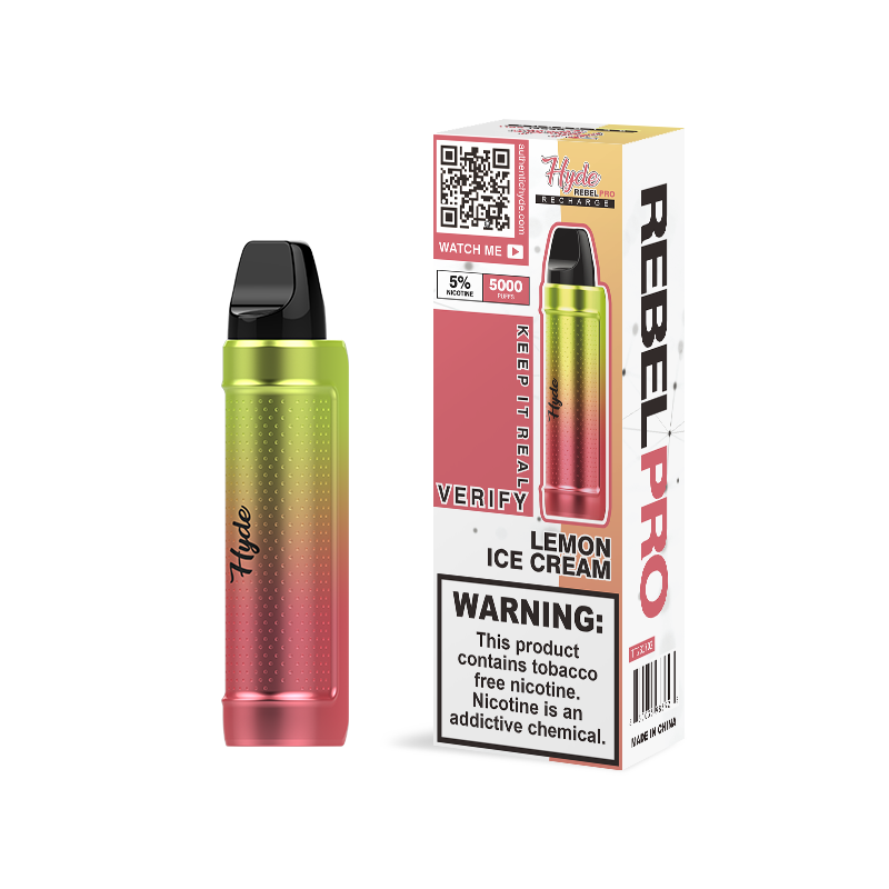 Hyde Rebel Pro Rechargeable Disposable Kit 5000 Puffs 600mAh