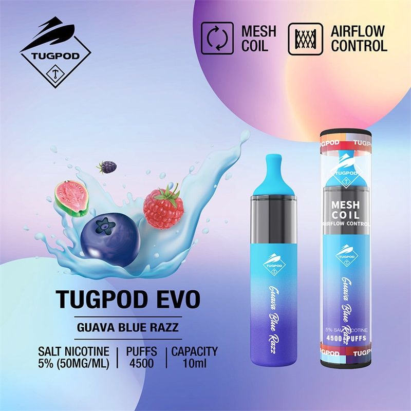 Tugpod EVO Disposable Vape Kit 4500 Puffs 10ml