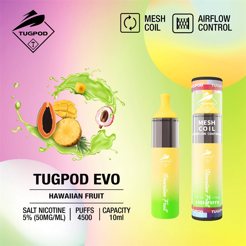 Tugpod EVO Disposable Vape Kit 4500 Puffs 10ml