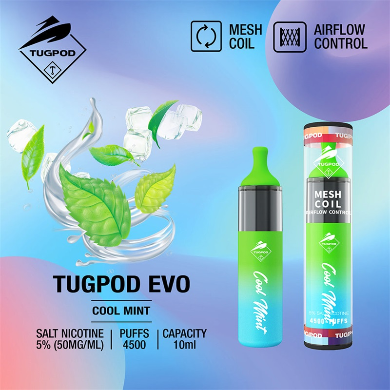 Tugpod EVO Disposable Vape Kit 4500 Puffs 10ml