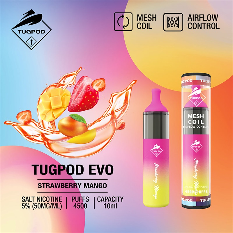 Tugpod EVO Disposable Vape Kit 4500 Puffs 10ml