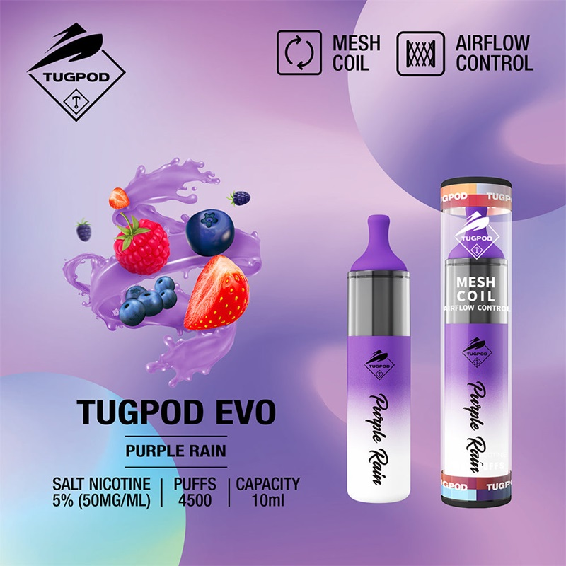 Tugpod EVO Disposable Vape Kit 4500 Puffs 10ml