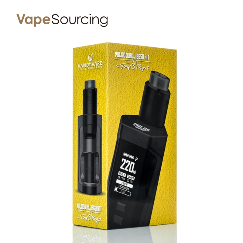 Vandy Vape Pulse Dual Kit 220W with Pulse V2 RDA